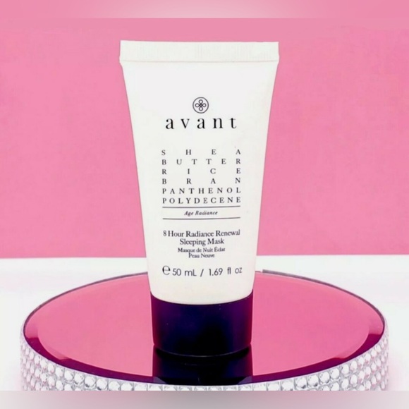 AVANT VEGAN 8 hr radiance renewal sleep mask cruelty free skin face RP$107